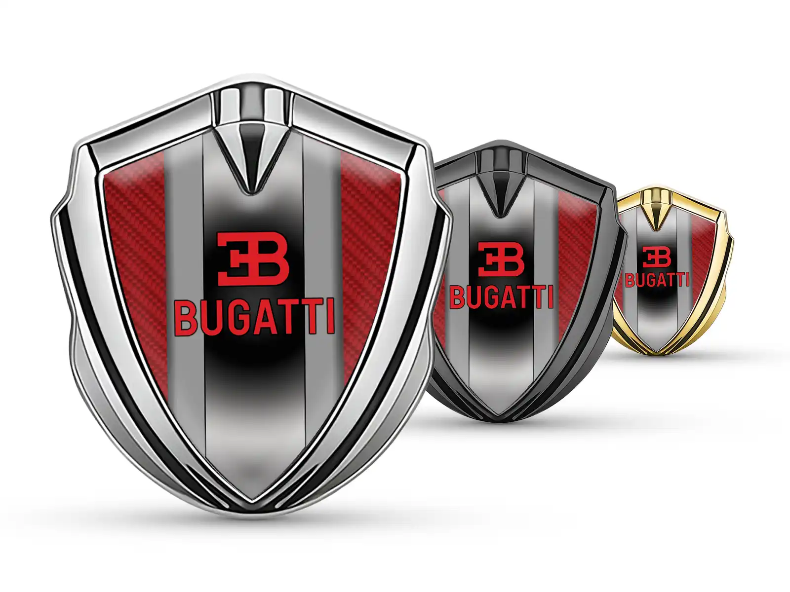Bugatti Kuppel Emblem Abzeichen High-End Design Drift Look